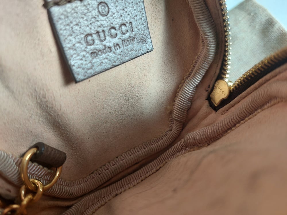 Image of Gucci ophidia key pouch