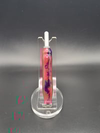 Image 2 of Pink & Blue Acrylic - Crochet Hook
