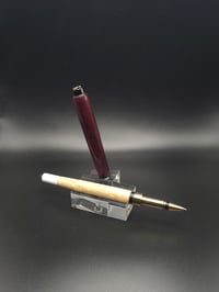 Image 2 of Purpleheart & Sissoo - Pool Cue/Magic Wand Pen