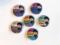 Image 2 of Waterparks Awsten Knight Pride 1.5in Button Pins