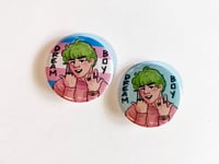 Image 3 of Waterparks Awsten Knight Pride 1.5in Button Pins