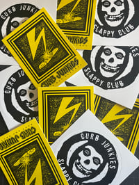 SLAPPY CLUB/SLAP AND DESTROY STICKER 12 PACK