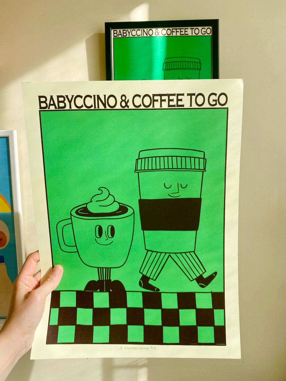 Image of A4 - 30x40 - BABYCCINO & COFFEE TO GO 