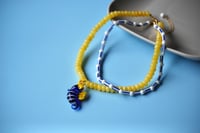 Image 2 of Sea Horse Necklace (yellow)