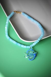 Image 4 of Fish Necklace (mint)