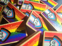 Image 2 of Splat Pride Pin