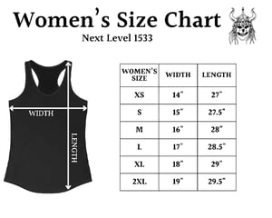 Image of Ladies Smiling Jack racerback Tank top