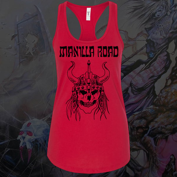 Image of Ladies Smiling Jack racerback Tank top