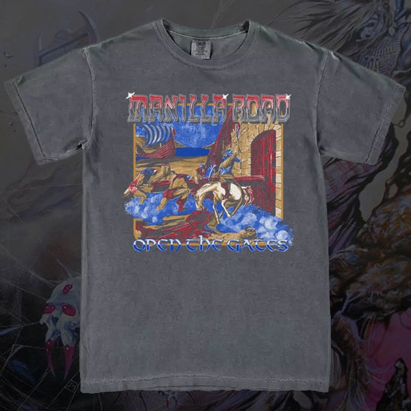 Image of Open The Gates vintage style T