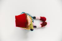 Image 4 of Aoife - Wool Filled Sculpted Sock Style Waldorf Doll with removable clothes 