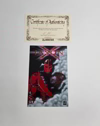 Image 1 of Jason X Blood Red Foil Comic Special # 1 Signed by Kane Hodder