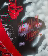 Image 2 of Jason X Blood Red Foil Comic Special # 1 Signed by Kane Hodder