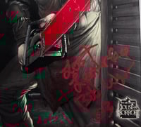 Image 2 of Texas Chainsaw Massacre Blood Red Foil Comic Special # 1 Signed by Brett Wagner