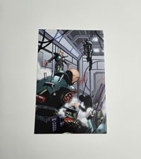 Image 3 of Jason X Variant Wrap Around Cover Special # 1 Comic Signed by Kane Hodder