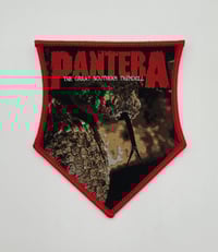 Pantera Woven Patch The Great Southern Trendkill Red Border