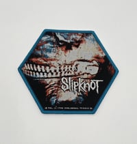 Slipknot Woven Patch Subliminal Verses Volume 3 Blue Border