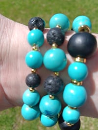 Lava stone bracelets