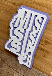 Image 3 of Mississippi wood sign