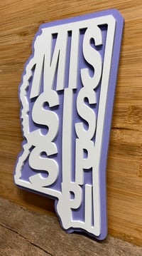 Image 5 of Mississippi wood sign
