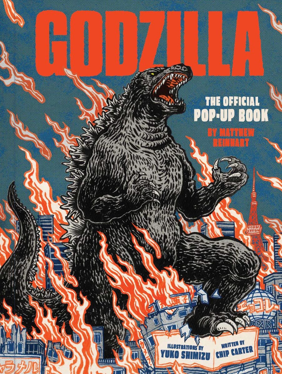 SIGNED PRE-ORDER: Godzilla pop up book | YUKO SHIMIZU ONLINE STORE