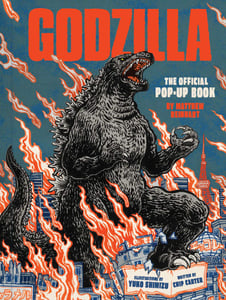 Image of SIGNED PRE-ORDER: Godzilla pop up book