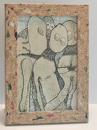 Image 2 of "Forced Interaction" (4"x6")