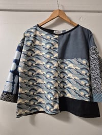 Image 1 of Mixed Up Swing top- waves