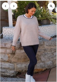 Image 3 of Beige Wool Jumper 