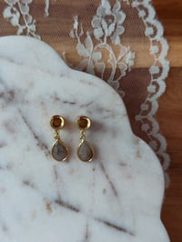 Image 1 of Labradorite Angel Tears (Gold)