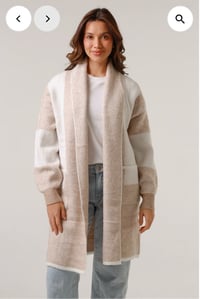 Image 2 of Beige Cardigan 