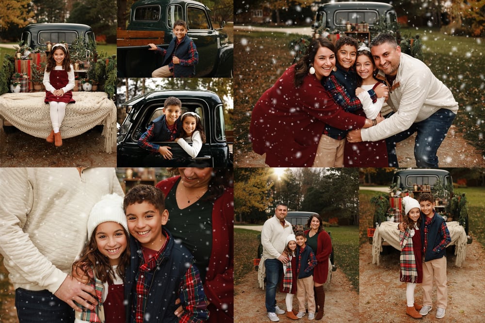 Image of HOLIDAY | Green Truck | $395