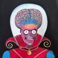 Image 1 of Mars Attacks Painted Print