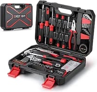 Eastvolt 128-Piece Home Repair Tool Set, Tool Sets for Homeowners