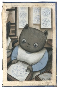 Potteries Cat Tissue Transfer