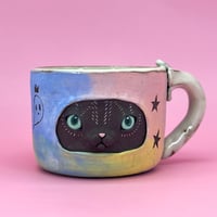 Image 1 of Kitty with Ghost mug 3 