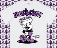 "WOCKSTARR" OG WHITE TEE