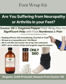 Image 2 of Neuropathy & Arthritis Foot Wrap Kit