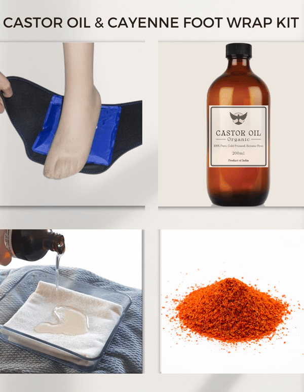 Image of Neuropathy & Arthritis Foot Wrap Kit