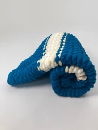 Image 2 of Teal, Cream & White
