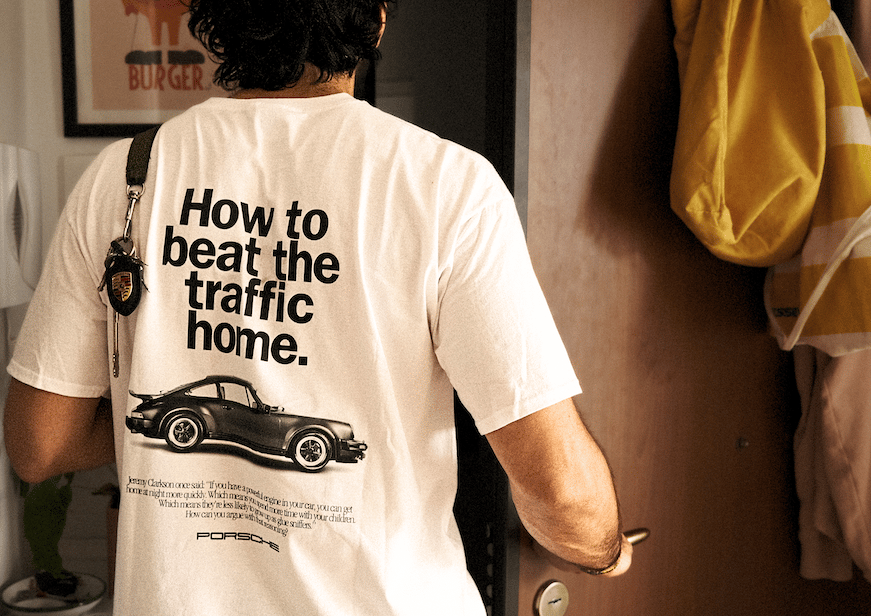 Image of Porsche t-shirt