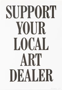 Image 2 of SUPPORT YOUR LOCAL ART DEALER RISO PRINT