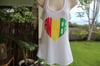 White RYG Anuhea Racerback Tank