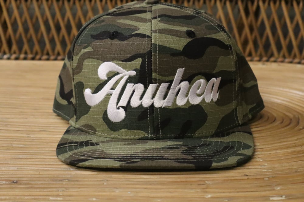 Camo Snap Back with Anuhea (Larger size)