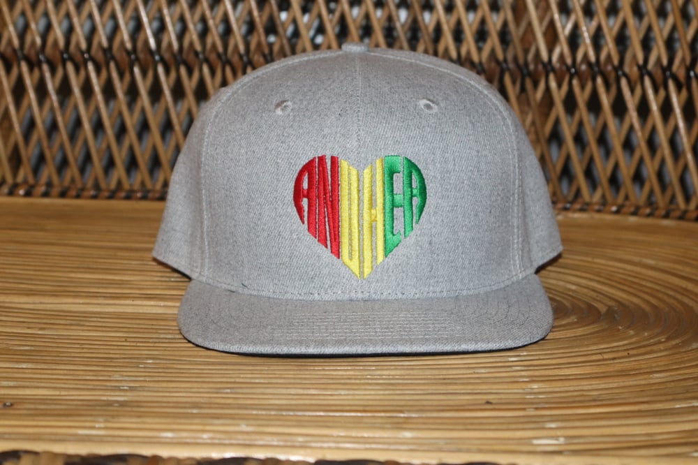 RYG Anuhea Heart on Gray Snapback (embroidered)