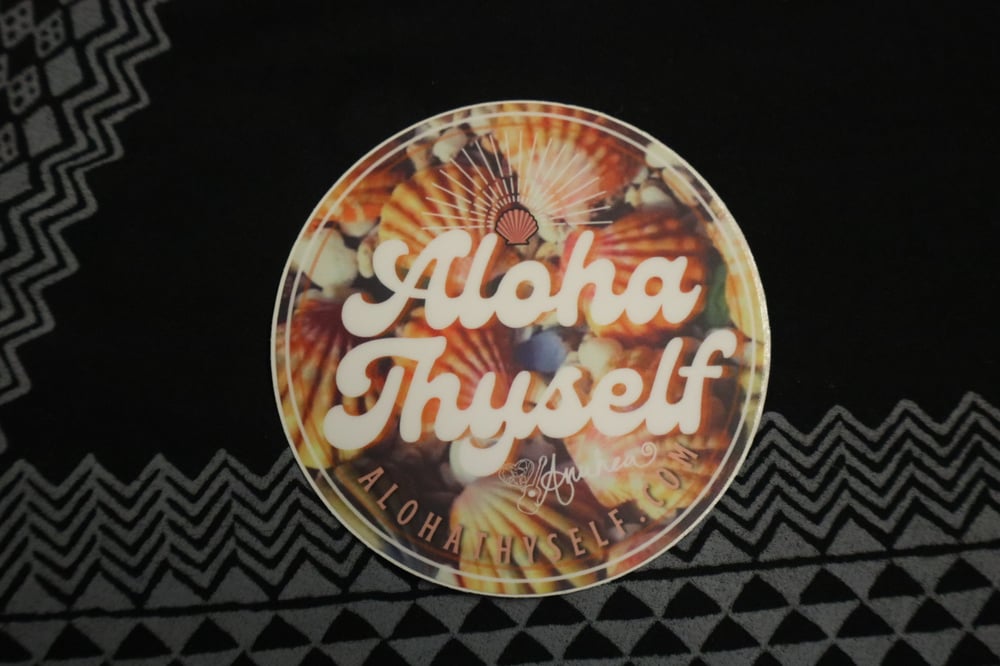 Stickers: Aloha Thyself // Anuhea RYG Heart