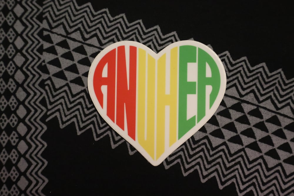 Stickers: Aloha Thyself // Anuhea RYG Heart