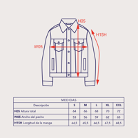 Image 3 of CHAQUETA "BIRD" DE CÁÑAMO HOMBRE