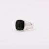 Natural Stone Signet Ring