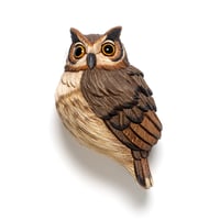 Image 1 of Mini Bird: Great Horned Owl