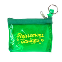 Image 1 of Retirement Savings Keyring Jelly Pouch